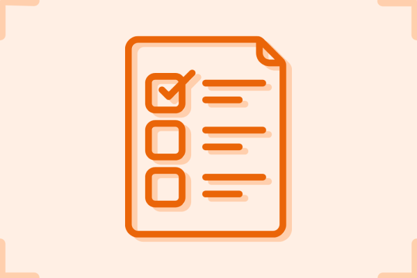 Icon eines Formulars