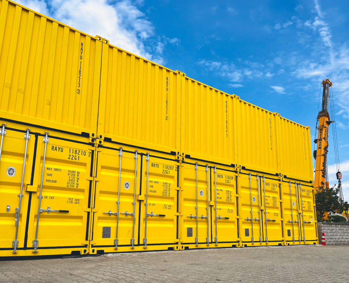 Neue Lagercontainer von Friedrich Friedrich für sichere Lagerung und Selfstorage