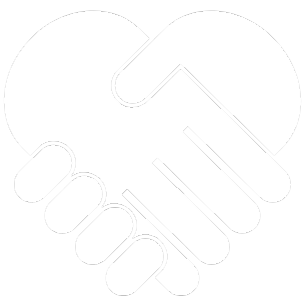 Icon von zwei Händen die ein Herz bilden