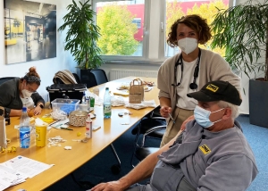 Impfaktion in der Unternehmensgruppe