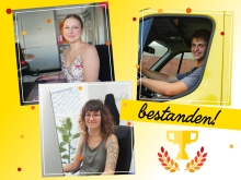 Fertige Azubis in der Unternehmensgruppe