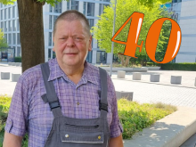 40-jähriges Jubiläum von Peter Schöler