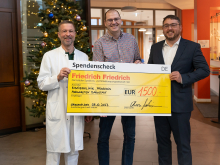 Spende an Kinderklinik Darmstadt vom Umzugsunternehmen Friedrich Friedrich